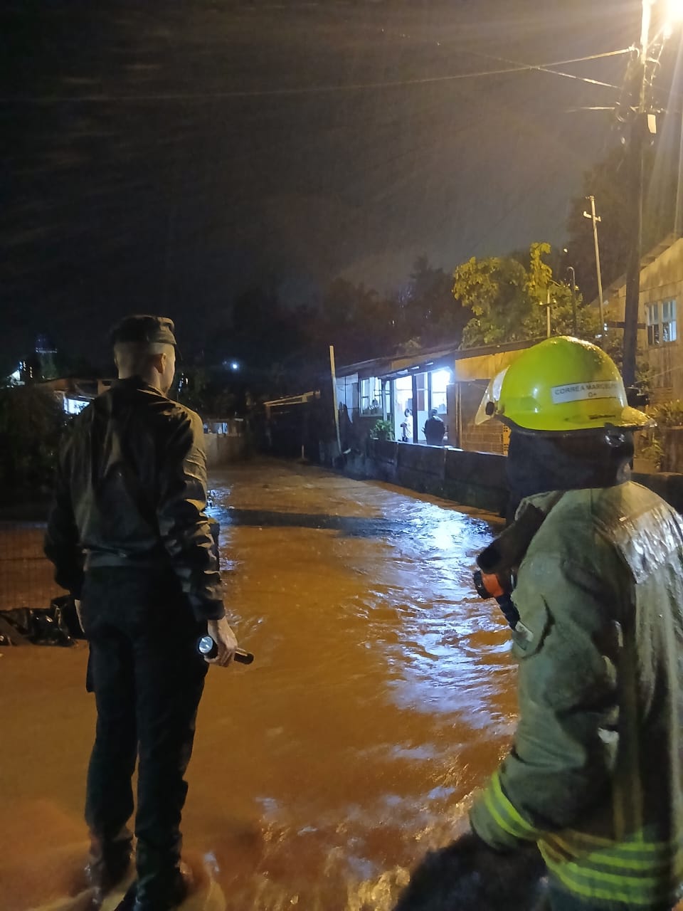 El Soberbio: Temporal deja viviendas afectadas, puente cortado y Moconá cerrado 2